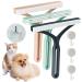 TERWOK Pet Hair Remover for Couch - Carpet Scraper Fur Removal Tool for Furniture, Uproot Lint Cleaner Dog Hair, Reusable Cat Hair Removal Brush
