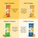 Just the Cheese Bars Variety Pack - Low Carb Snack, High Protein, Gluten Free, Keto Cheese Crisps, 0.8 oz (Pack of 12) - Buy Online on GoSupps.com