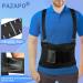 PAZAPO Back Brace for Men & Women - Adjustable Lower Lumbar Support Belt for Heavy Lifting & Back Pain Relief (Medium/Large 30-37 Inches - Buy Online on GoSupps.com