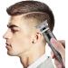 Professional Cordless Hair Clippers for Men - T-Blade Trimmer with LCD Display | Zero Gapped Bald Head Hair Cutting - Buy Online on GoSupps.com