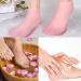 2 Pairs Silicone Socks for Women Moisturizing Socks Silicone Pedicure Socks Anti-Slip Silicone Socks for Repairing Cracked Heel Dry Feet Moisturizing Feet and Softening Rough Skin - Buy Online on GoSupps.com