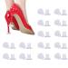 30 Pairs Clear High Heel Protectors for Shoes Stoppers for Walking on Grass Small/Middle/Large