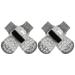 Expawlorian on both sides of the non -side dog socks - soft and breathable paw protection for all dogs with adjustable straps good traction control for interior on the wooden floor gray s small (4 count) gray