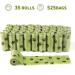 PET4PET Dog Poo Bags 525 Poo Bags for Dog Waste include 1 Adjustable Dispenser 35 Rolls Thick Biodegradable Dog Poop Waste Bag Rolls Cardboard Core 100% Leak Proof and Strong (Green) - Buy Online on GoSupps.com