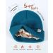 Hat Hut Toddlers Satin Lined Beanie - Kids Winter Knit Hat for Boys and Girls, Cuffed Beanie with Silk Lining - One Size, Monterey Blue - Buy Online on GoSupps.com
