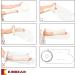 KINBEAR Waterproof Arm Cast Cover for Adults - Reusable Protector for Shower & Bath, Watertight Protection for Broken Hands, Half Arm & Wrists - Buy Online on GoSupps.com