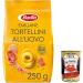 Italian Gourmet E.R. Barilla Pasta all' Uovo Le Emiliane Tortellini con Prosciutto Crudo egg noodles egg pasta 250 g + Italian gourmet pulp 400 g
