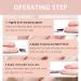Nude Pink Nail Polish Jelly Pink Translucent Nude Pink Nail Varnish Long Lasting Nude Gel Nail Varnish Pink Sheer Jelly Gel Nail Polish for DIY Nail Art Clear Gel Nail Polish for Girls - Buy Online on GoSupps.com