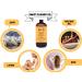 Buy Mo's Sweet Almond Oil 16oz - 100% Pure & Cold Pressed | Premium Quality for Skin & Hair Care - International Shipping Available - Buy Online on GoSupps.com