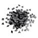 Multi-Color Options  Lanyani Glass Mosaic Tiles for Crafts 4 Shapes Mixed Colorful Glass Tiles Tiffany Stained Glass Pieces for Mosaic  200 Pieces Regular Black