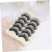 FRCOLOR Long Eyelashes 5 Pairs cruelty- long false eye lashes extra long thick false eyelashes false eyelashes adhesive reusable fake eye lashes fakes eyelash magnetic super long 3d - Buy Online on GoSupps.com