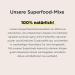 Sooper Food Slim Boost 250g - Bio Vegan Superfood Powder for Fast Saturation & Fat Burning - With Chia Psyllium Nettle - International Shipping Available - Buy Online on GoSupps.com