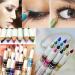 Canserin 12 Colors Eyeliner Pen Shadow Makeup Cosmetic Set
