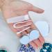 Contact Lens Case Portable Contact Lens Box Kit with Make Up Mirror Women Companion Box Travel Kit Box Shining Diamond F - Buy Online on GoSupps.com