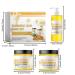 3 in 1 Turmeric Glow Skincare Set - Natural Exfoliation & Hydration | Face Scrub Glow Butter & Face Wash for Radiant Skin - Buy Online on GoSupps.com