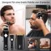 Kuxssul Professional Men's Hair Clipper and Trimmer Kit Electric Shaver Beard Foil Shaver Razor for Home/Barber/Salon Black - Buy Online on GoSupps.com
