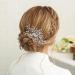 Crystal Bride Wedding Hair Comb - Silver Rhinestone Bridal Hair Piece for Women & Girls - Buy Online on GoSupps.com