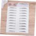 Housoutil 2pcs 3d Eyebrow Stickers Beauty Kit Lady Tools Hair Kit Eyebrow Tool The Lazy 6d Eyebrow Trimming - Buy Online on GoSupps.com
