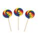 Handmade Round Fruit Flavored Lollipops Set of 8 Mixed Fruits (25g) | International Shipping Available - Buy Online on GoSupps.com