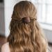 Leather Hair Barrette - Hair Clip with Stick Hair Tie Barrette | Faux Leather Hair Barrette Hair Stick Ponytail Hair Pin Slide Hair Pins Ponytail Holders Hair Accessories for Women Girls copper - Buy Online on GoSupps.com