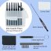 Elonvoc Cerumen Hearing Aid Wax Guard Filters (24-PCS) - Cleaning Tool Accessories for Most Brands - 5-piece Kit with Carry Case - Buy Online on GoSupps.com