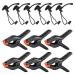 Yesker Backdrop Clamps and Background Clips 6 Pack 4.4 inch Heavy Duty Clips Holder for Photography Studio Video Backdrop Support Stand