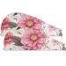 Pink Peony Hair Towel 2 Pack - Super Absorbent Quick Dry Hair Turbans for Women & Girls - Buy Online on GoSupps.com