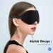 Doimeri Sleep Mask for Women & Men - Comfortable Light Blocking Eye Mask with Adjustable Strap for Travel Night Shift & Naps - Black - Buy Online on GoSupps.com