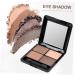 WOONEKY 4 Mirror Elegant Brown Eyeshadow Makeup Sponge Shadow Matte Eye with and Colors - Buy Online on GoSupps.com