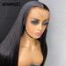WOWANGEL 13x6 HD Lace Front Wig Human Hair 18 Inch 250% Density Straight Brazilian Remy Hair - Self Growing Hairline, Invisible Knots - Buy Online on GoSupps.com