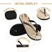 Shop Mnsruu Wooden Board Beach Starfish Flip Flops - Stylish Sandals for Home Spa & Travel | Unisex Comfortable Slippers - Buy Online on GoSupps.com