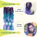 Ombre Braiding Hair Extensions - High Temp Synthetic 24 Inch Pack of 3 (C26-LSS) | International Shipping Available - Buy Online on GoSupps.com