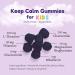 Dr. Kleins Keep Calm For Kids Gummies. Black Currant. Includes 100mg of L Theanine For Relaxation Restlessness & Nervousness Support. Chamomile Extract Vitamins & Minerals to Support Stress Relief. Naturally Sweetened. 30 Gummies. 30 count (Pack of 1) - Buy Online on GoSupps.com