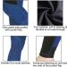 OKAY SPORTS Kids Performance Horse Riding Tights Blue Medium | Knee Patch Equestrian Pants with Pocket - Buy Online on GoSupps.com