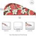 Plumeria Watermelon Hair Towel 2 Pack | Super Absorbent Quick Dry Hair Turbans for Women & Girls - Buy Online on GoSupps.com