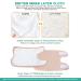 Organic Castor Oil Pack for Knee & Joint Relief | Reusable Thyroid Compress Pad | Highly Absorbent for Liver & Belly Support - Buy Online on GoSupps.com