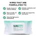 Fortify+ Natural Germ-Fighting Facial Wipes - Cleansing & Hydrating | 30 Count | Clean Beauty Made in Korea - Buy Online on GoSupps.com