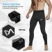 MEETYOO Men's Compression Pants Black Medium | Cool Dry Sports Workout Running Tights - Buy Online on GoSupps.com