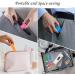 Travel Toothbrush 4 Pack - Mini Soft Folding Toothbrush Set with Case | Portable Travel Size for Camping Hiking & School - Green Blue Orange Pink - Buy Online on GoSupps.com