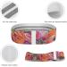 Vibrant Orange Resistance Bands for Effective Workouts | Elastic & Fabric Exercise Bands - Buy Online on GoSupps.com