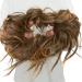 SEGO Hairpiece Hair Tie - Curly Updo Bun Hair Extension - Natural Dark Brown & Sandy Brown #4/144B - Shop Internationally - Buy Online on GoSupps.com