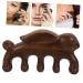 Buy Healvian Massage Comb - Sustainable Green Sandalwood with LED Light for Improved Circulation & Scalp Health - Buy Online on GoSupps.com