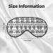Shop Elephant Pattern Unisex Sleep Eye Mask | Soft Travel Eye Shade Cover for Yoga & Shift Work - International Shipping Available - Buy Online on GoSupps.com