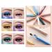 Go Ho 6 PCS Shimmer Cream Eyeshadow Sticks Set - Easy to Color Eye Makeup with Sharpener - Buy Online on GoSupps.com