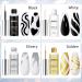 INPING Nail Art Liner Gel Polish Set - Black & White Soak-Off UV/ LED Varnish Line Pen for Drawing Swirl Nails - French Manicure Kit - Buy Online on GoSupps.com