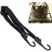 Luggage Hook Elastic Rope Elastic Rope Fixing Strap 2 Hooks Bungee Cord for Motorcycle Helmet Luggage Holding Rubber Black - Buy Online on GoSupps.com