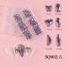 FEIlei Clear Glass Crystal Nail Rhinestones 3D Nail Gems Nail Diamond Mixed Nail Stones - Buy Online on GoSupps.com