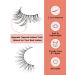 Buy False Eyelashes - Natural Wispy Look C Curl Strip Lashes 10mm Short 0.1MM Thin Band - Siligli Eyelashes 7 Pairs Classic S64 - Buy Online on GoSupps.com