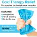 Arctic Flex Instant Cold Packs (24 Pack) for Injuries - Pain Relief & Swelling - Portable & Disposable - First Aid, Sports, Travel, Camping - 5x6 Therapy Compress - Buy Online on GoSupps.com