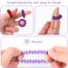 DSLSQD Acupressure Ball & Ring Set - 2 Hedgehog Massage Balls for Stress Relief & Hand Relaxation - International Shipping - Buy Online on GoSupps.com